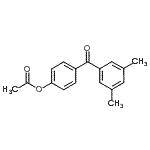 CAS 登录号：890100-37-5， 4-(3,5-二甲基苯甲酰)苯基乙酸酯