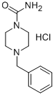 CAS 登录号：89026-61-9， 4-苄基-1-哌嗪-甲酰胺盐酸盐