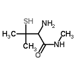 CAS 登录号：89051-40-1， N-甲基-3-硫基缬氨酰胺