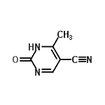 CAS 登录号：89079-66-3， 6-甲基-2-氧代-1,2-二氢-5-嘧啶甲腈
