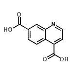 CAS 登录号：89118-76-3， 4,7-喹啉二甲酸