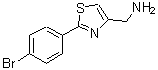 CAS 登录号：89152-87-4， [2-(4-溴苯基)噻唑-4-基]甲胺