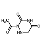 CAS 登录号：89179-95-3， 2-乙酰基-1,2,4-三嗪烷-3,5-二酮