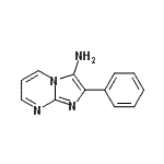 CAS 登录号：89185-48-8， 2-苯基咪唑并[1,2-a]嘧啶-3-胺
