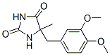 CAS#: 892-02-4, 5-Methyl-5-Veratrylhydantoin