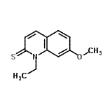 CAS 登录号：892222-94-5， 1-乙基-7-甲氧基-2(1H)-喹啉硫酮