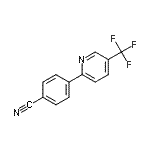 CAS#: 892501-99-4, 4-[5-(Trifluoromethyl)-2-pyridinyl]benzonitrile