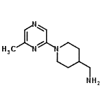 CAS 登录号：892502-20-4， 1-[1-(6-甲基-2-吡嗪基)-4-哌啶基]甲胺