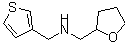 CAS 登录号：892592-66-4， 1-(四氢-2-呋喃基)-N-(3-噻吩基甲基)甲胺