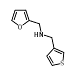CAS 登录号：892593-40-7， 1-(2-呋喃基)-N-(3-噻吩基甲基)甲胺