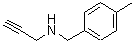 CAS 登录号：892594-94-4， N-(4-甲基苄基)-2-丙炔-1-胺