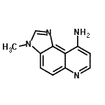 CAS 登录号：89263-28-5， 3-甲基-3H-咪唑并[4,5-f]喹啉-9-胺