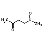 CAS 登录号：89280-53-5， 4-(甲基亚磺酰)-2-丁酮
