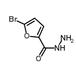 CAS 登录号：89282-37-1， 5-溴-2-呋喃甲酰肼