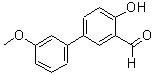 CAS 登录号：892873-58-4， 4-羟基-3'-甲氧基-3-联苯甲醛