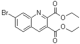 CAS#: 892874-41-8, Diethyl 7-bromo-2,3-quinolinedicarboxylate
