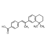 CAS 登录号：89315-18-4， 4-[(1E)-2-(8,8-二甲基-5,6,7,8-四氢-2-萘基)-1-丙烯-1-基]苯甲酸