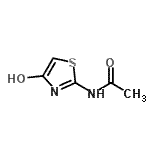 CAS 登录号：89322-84-9， N-(4-羟基-1,3-噻唑-2-基)乙酰胺