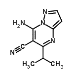 CAS 登录号：893424-58-3， 7-氨基-5-异丙基吡唑并[1,5-a]嘧啶-6-甲腈