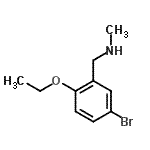 CAS 登录号：893581-54-9， 1-(5-溴-2-乙氧基苯基)-N-甲基甲胺