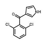 CAS 登录号：893612-69-6， (2,6-二氯苯基)(1H-吡咯-3-基)甲酮