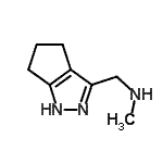 CAS 登录号：893638-31-8， N-甲基-1-(1,4,5,6-四氢环戊烯并[c]吡唑-3-基)甲胺