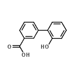 CAS 登录号：893736-72-6， 2'-羟基-3-联苯基羧酸