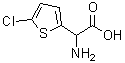 CAS 登录号：89379-87-3， 氨基(5-氯-2-噻吩基)乙酸