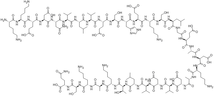 CAS 登录号：89439-30-5， 甲状旁腺激素[天冬氨酰胺酰76]-人: 片段 53-84