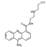 CAS 登录号：89459-30-3， 9-氨基-N-{2-[(2-羟基乙基)氨基]乙基}-4-吖啶甲酰胺