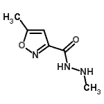 CAS 登录号：89465-06-5， N',5-二甲基-1,2-恶唑-3-甲酰肼