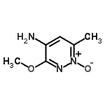 CAS#: 89465-10-1, 3-Methoxy-6-methyl-4-pyridazinamine 1-oxide