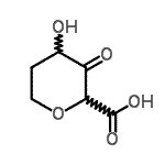 CAS 登录号：89533-89-1， 2,6-脱水-5-脱氧己-3-酮糖酸