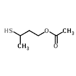 CAS 登录号：89534-38-3， 3-硫基丁基乙酸酯