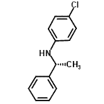CAS 登录号：895537-30-1， 4-氯-N-[(1R)-1-苯基乙基]苯胺