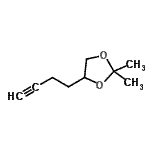 CAS 登录号：895540-64-4， 4-(3-丁炔-1-基)-2,2-二甲基-1,3-二氧戊环