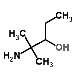 CAS 登录号：89585-20-6， 2-氨基-2-甲基-3-戊醇