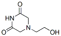 CAS#: 89601-03-6, 4-(2-Hydroxyethyl)-2,6-Piperazinedione