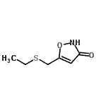 CAS 登录号：89660-63-9， 5-[(乙硫基)甲基]-1,2-恶唑-3(2H)-酮