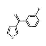 CAS 登录号：896618-57-8， (3-氟苯基)(3-噻吩基)甲酮