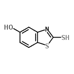 CAS 登录号：89677-89-4， 5-羟基-1,3-苯并噻唑-2(3H)-硫酮