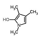 CAS 登录号：89686-37-3， 1,3,4-三甲基-1H-吡咯-2-醇