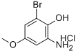 CAS#: 89694-59-7, 2-Amino-6-Bromo-4-Methoxy-Phenol Hydrochloride (1:1)