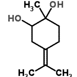 CAS 登录号：89708-25-8， 4-异亚丙基-1-甲基-1,2-环己烷二醇