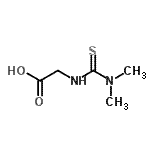 CAS 登录号：89799-64-4， N-(二甲基硫代氨基甲酰)甘氨酸