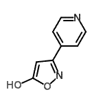 CAS 登录号：89819-63-6， 3-(4-吡啶基)-1,2-恶唑-5-醇