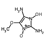 CAS 登录号：898250-17-4， 2,5-二氨基-4-甲氧基-1H-咪唑-1-醇3-氧化物