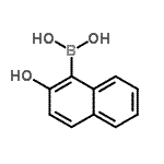 CAS 登录号：898257-48-2， (2-羟基-1-萘基)硼酸