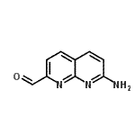 CAS 登录号：898257-92-6， 7-氨基-1,8-萘啶-2-甲醛