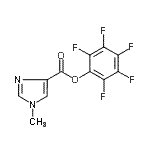 CAS 登录号：898288-88-5， 五氟苯基1-甲基-1H-咪唑-4-羧酸酯